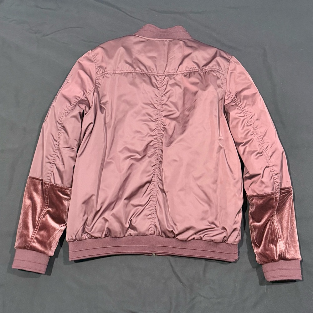 Lace-Up Bomber Jacket - Picture 3 of 5